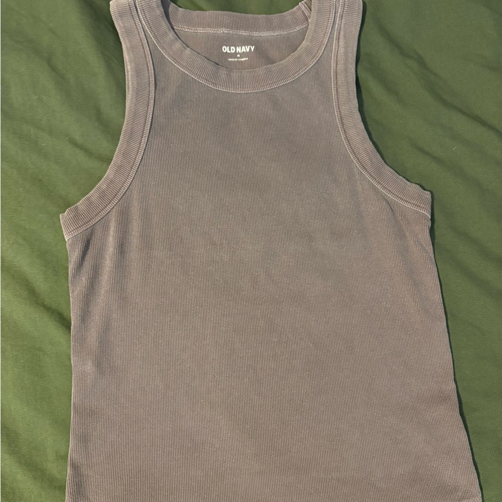 Old Navy dusty purple Ribbed Top